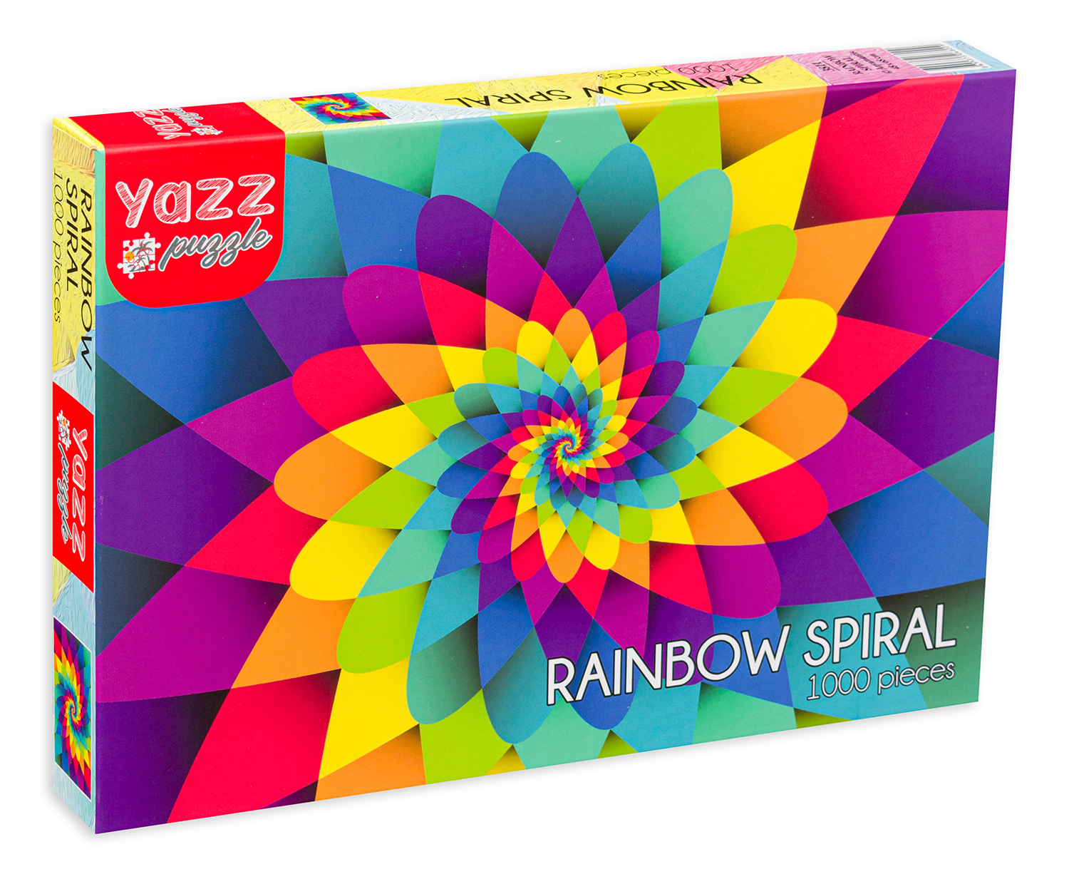 Puzzle Yazz Puzzle din 1000 de piese - Spirală multicoloră
