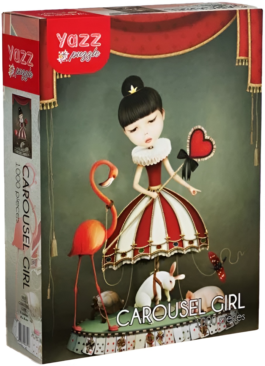 Puzzle Yazz Puzzle din 1000 piese - Fata de la carnaval