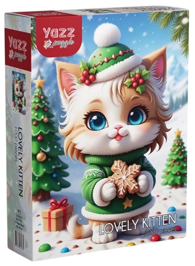 Puzzle Yazz Puzzle din 1000 piese - Pisicuță adorabilă