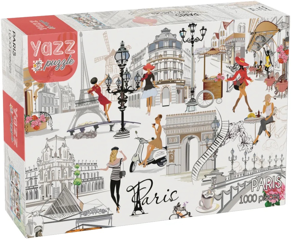 Puzzle Yazz Puzzle din 1000 piese - Paris