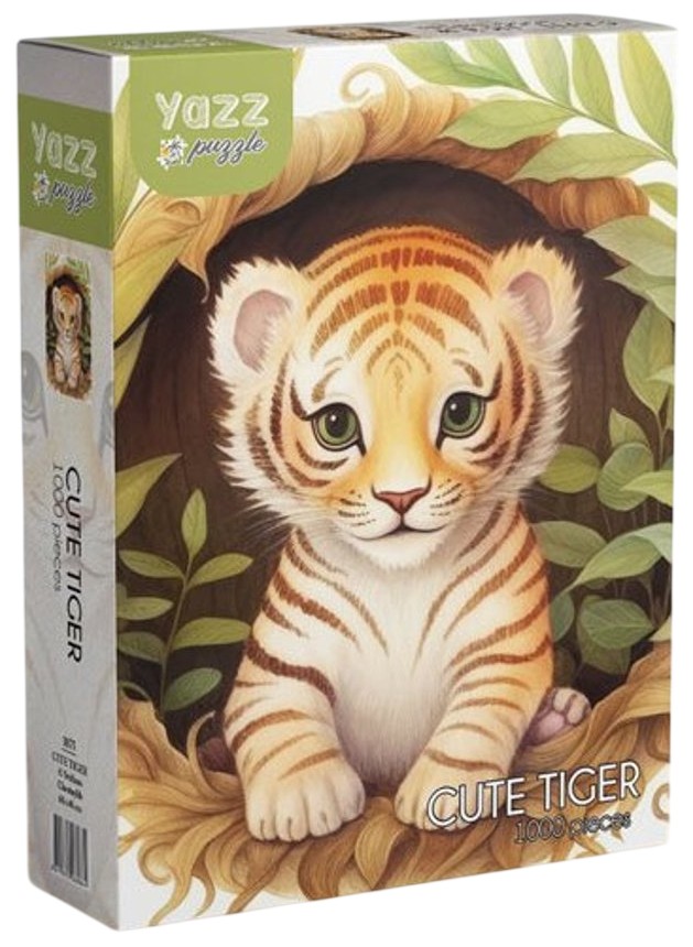 Puzzle Yazz Puzzle din 1000 piese - Tigru drăguț