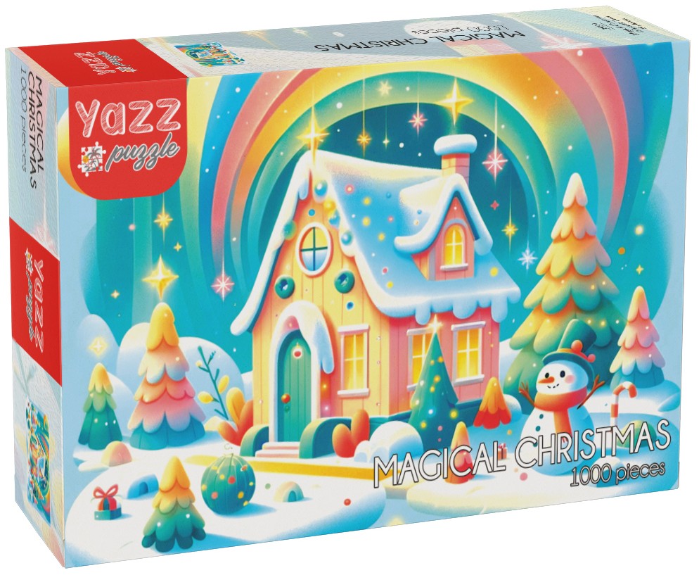 Puzzle Yazz Puzzle din 1000 piese - Crăciun magic