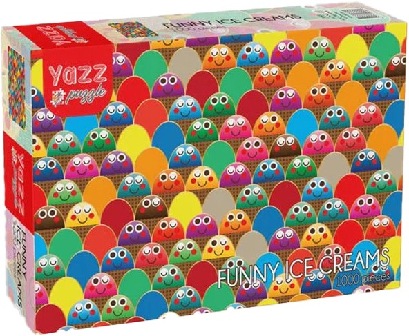 Puzzle Yazz Puzzle din 1000 piese - Înghețate distractive