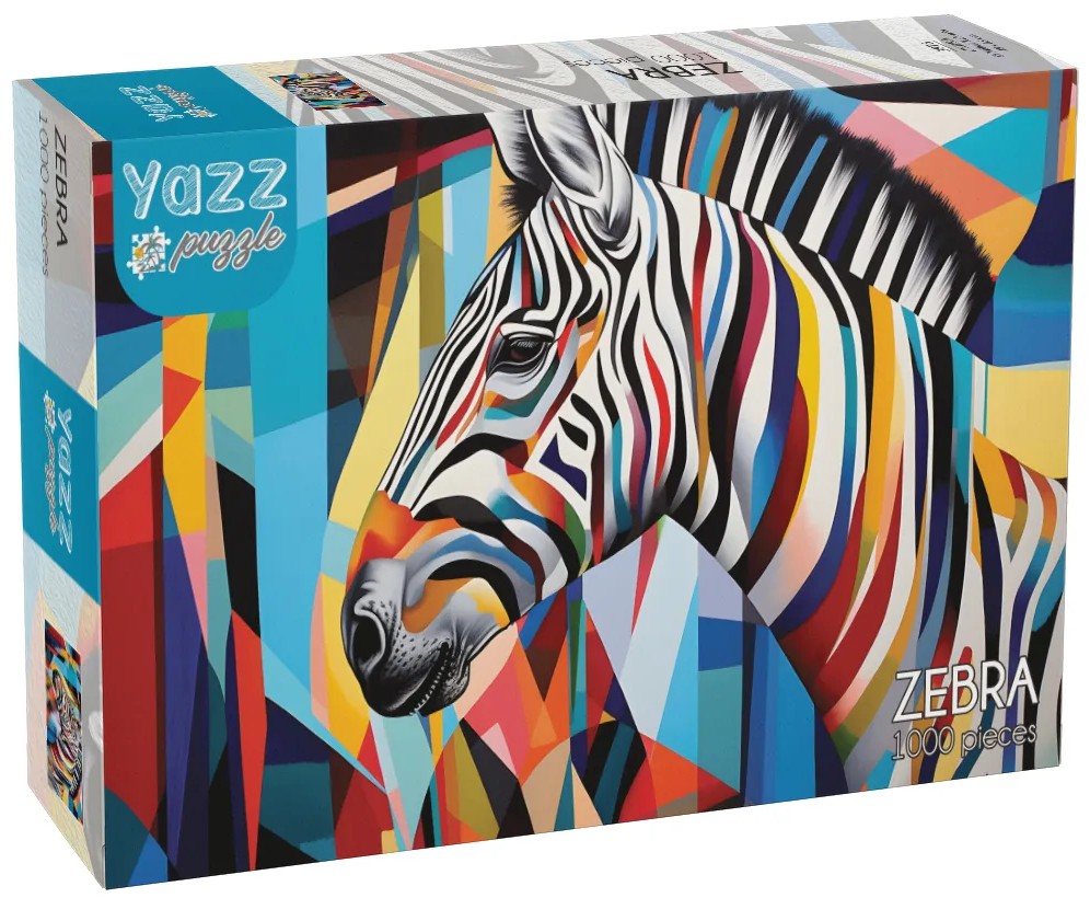 Puzzle Yazz Puzzle din 1000 piese - Zebră