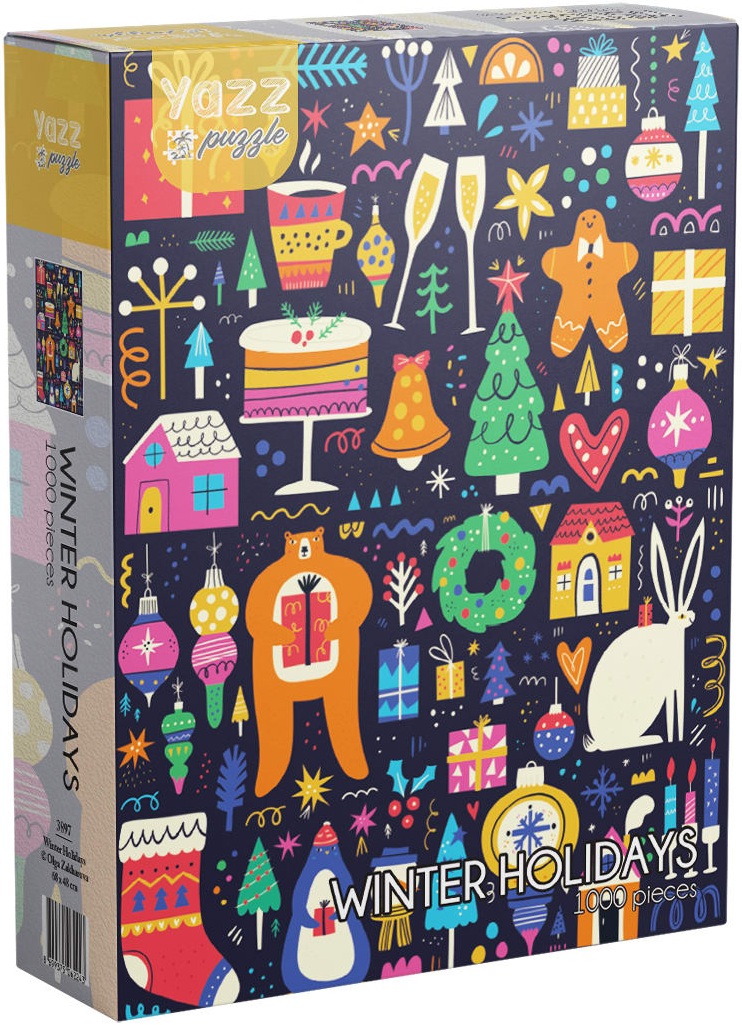 Puzzle Yazz Puzzle din 1000 piese - Sărbători de iarnă