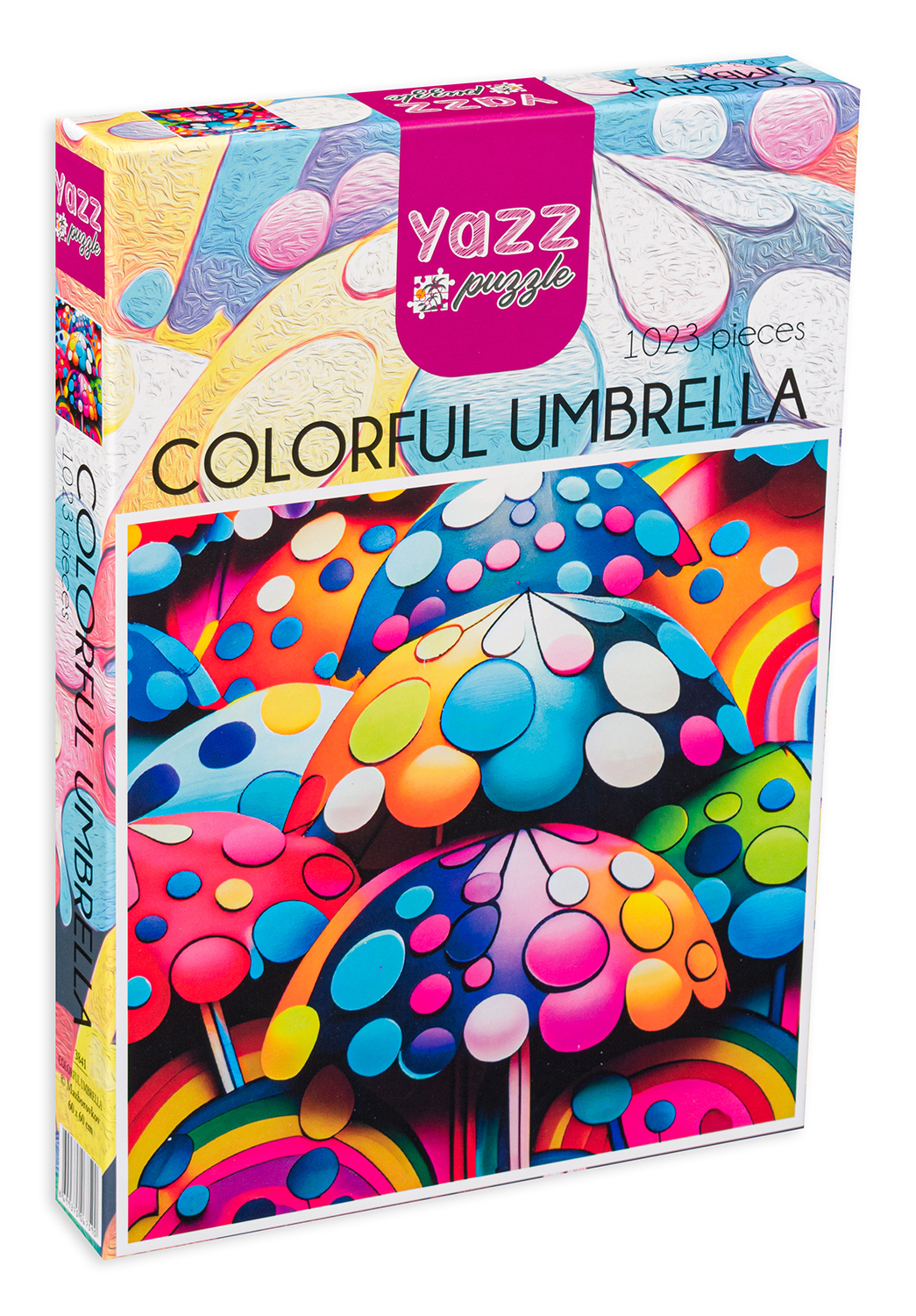 Puzzle Yazz Puzzle din 1023 de piese - Umbrela multicoloră