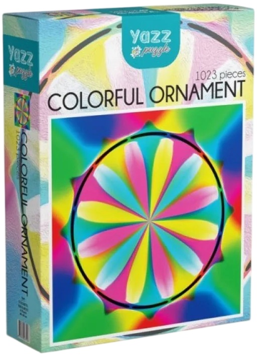 Puzzle Yazz Puzzle din 1023 piese - Ornament floral