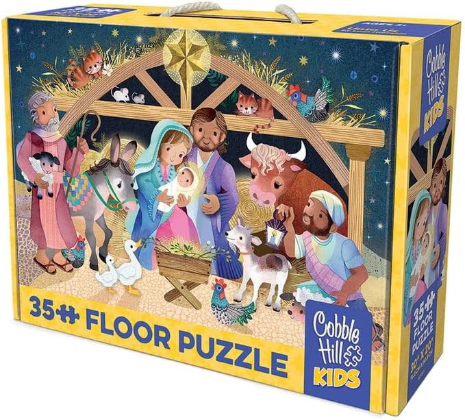 Puzzle Cobble Hill din 35 de piese - Minunea Crăciunului