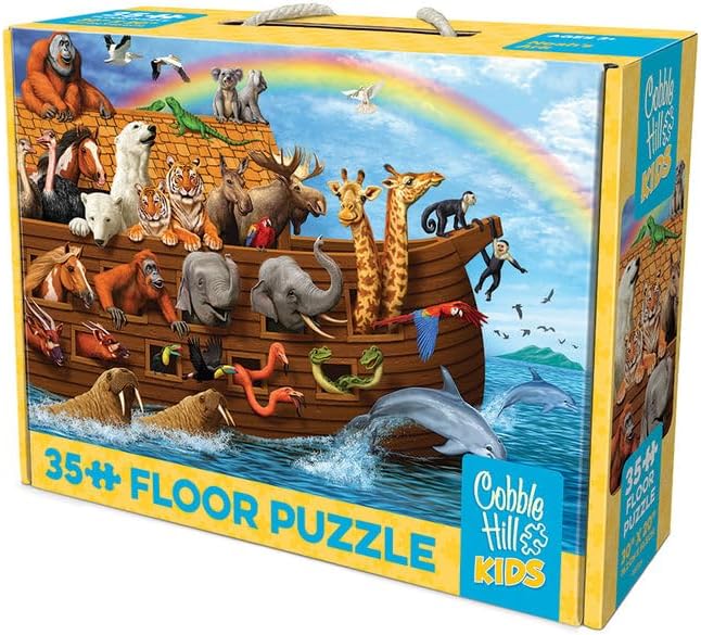 Puzzle Cobble Hill din 35 de piese - Arca lui Noe