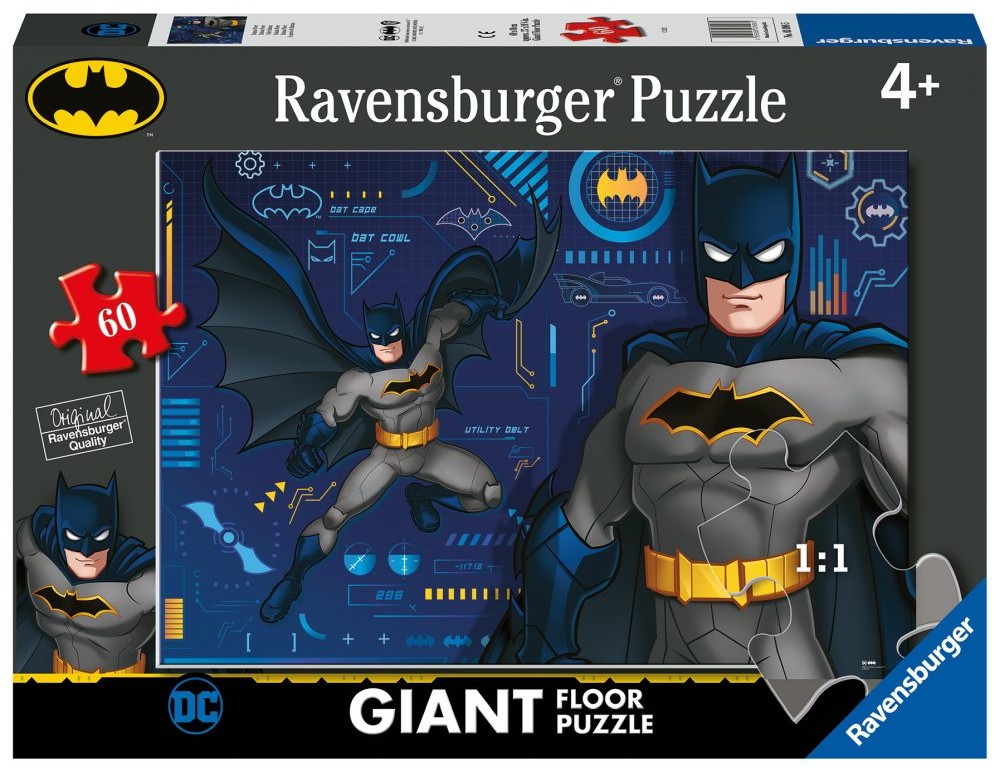 Puzzle pentru podea Ravensburger din 60 piese - Batman