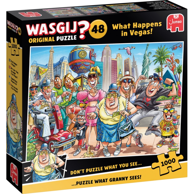 Puzzle-joc Jumbo de 1000 piese - Ce se întâmplă în Vegas