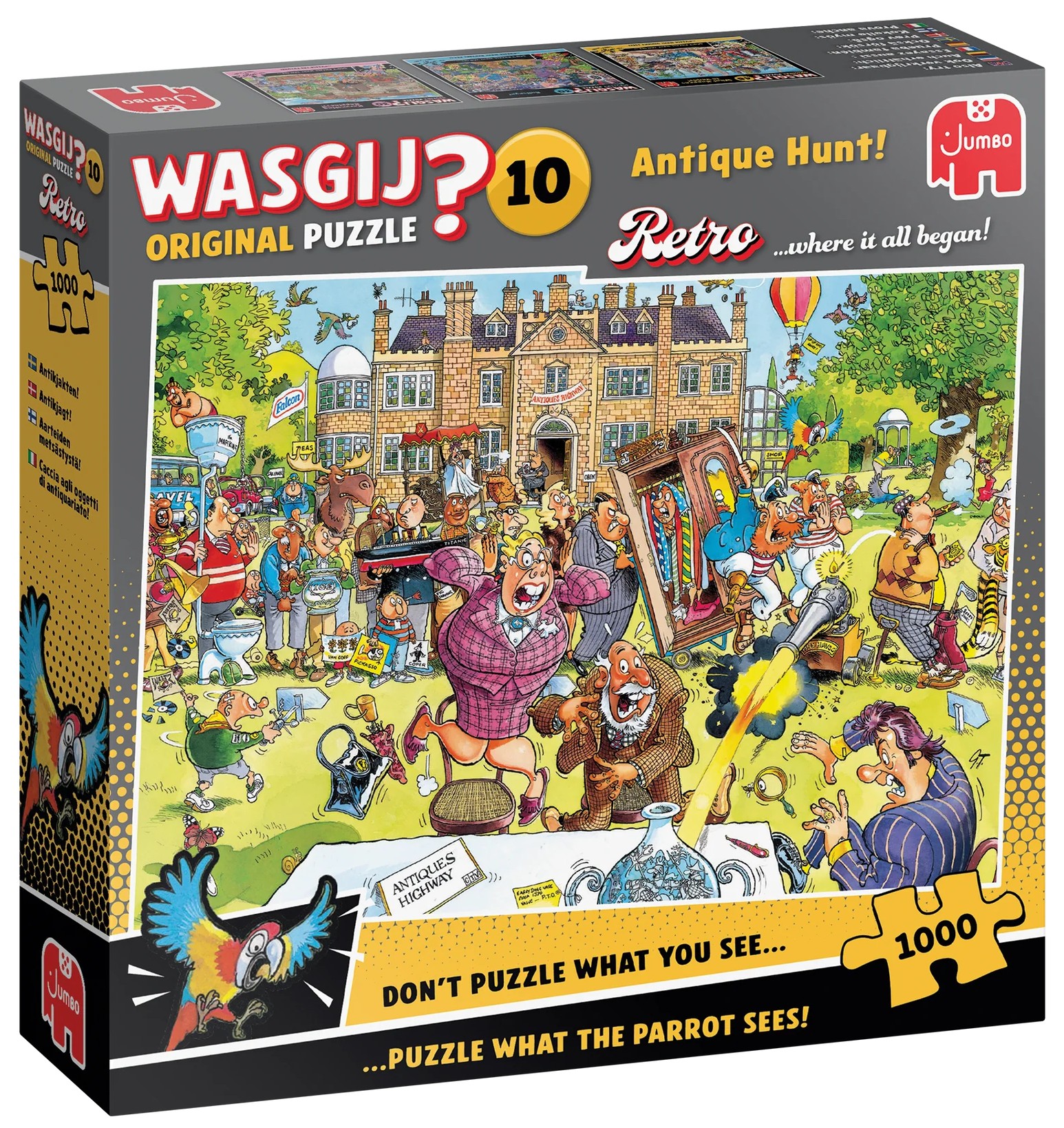 Puzzle-joc Jumbo de 1000 piese - Vânătoare de antichități