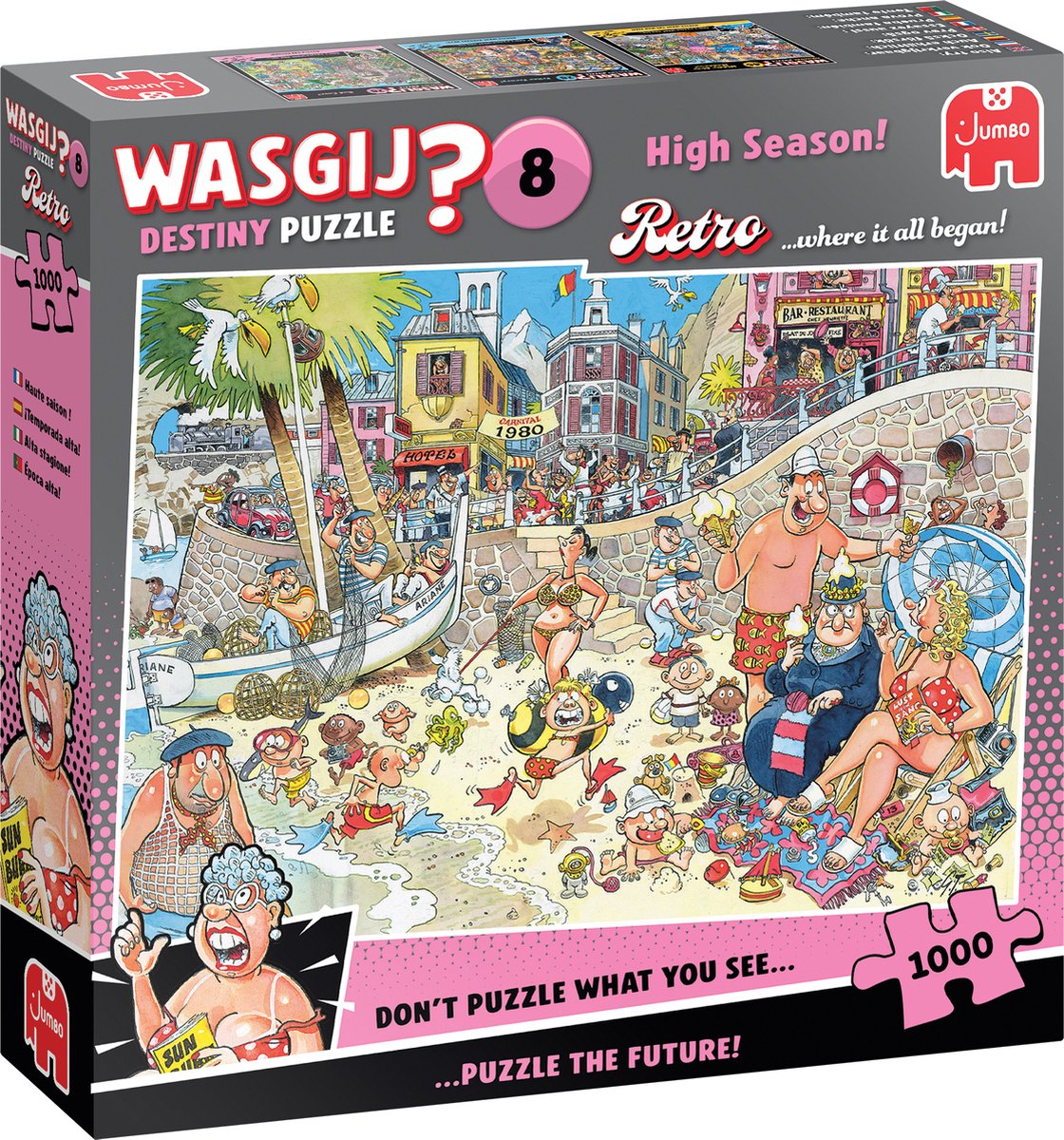 Puzzle-ghicitoare Jumbo din 1000 piese - Sezon puternic