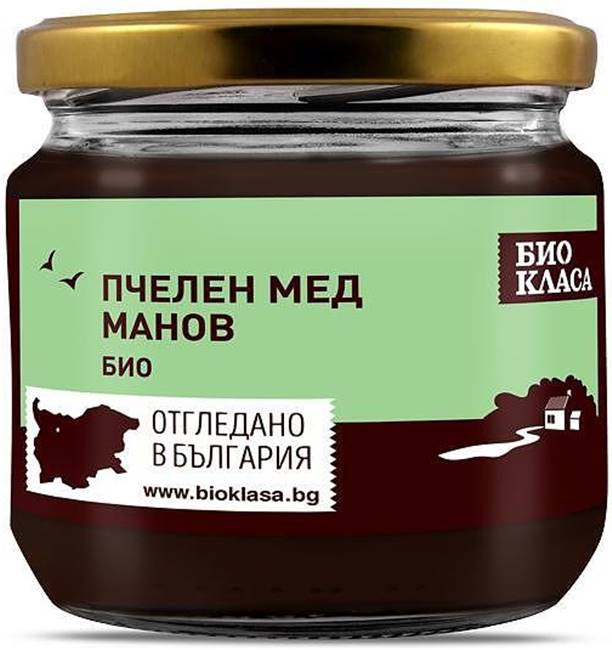 Miere de mană, 450 g, Clasă Bio