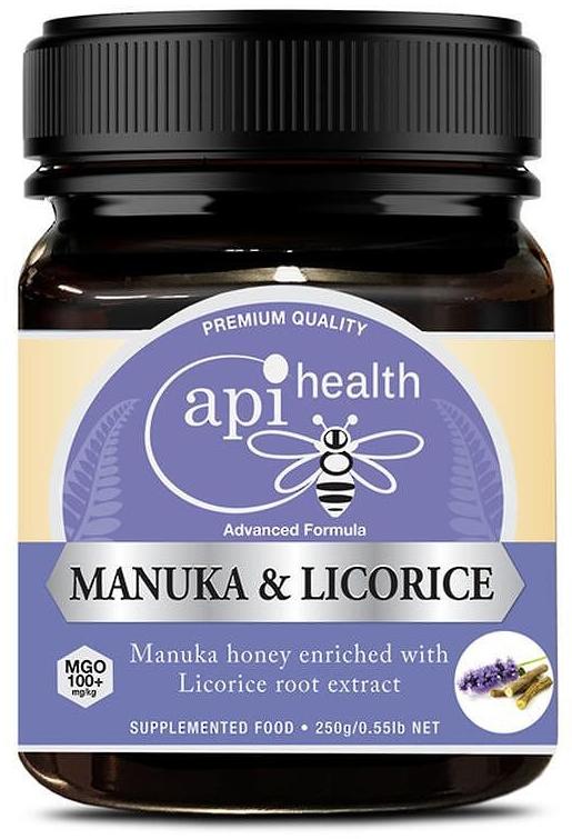 Miere de Manuka cu lemn dulce, 250 g, ApiHealth
