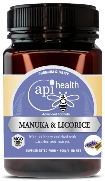 Miere de Manuka cu lemn dulce, 500 g, ApiHealth