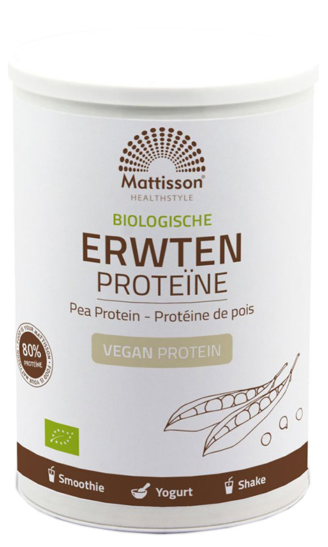 Pea protein, 350 g, Mattisson Healthstyle