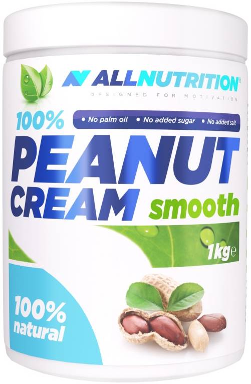 Peanut Cream, Smooth, 1 kg, AllNutrition