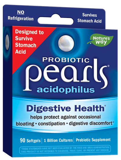 Pearls Probiotic Digestive Health, 90 capsule, Nature's Way