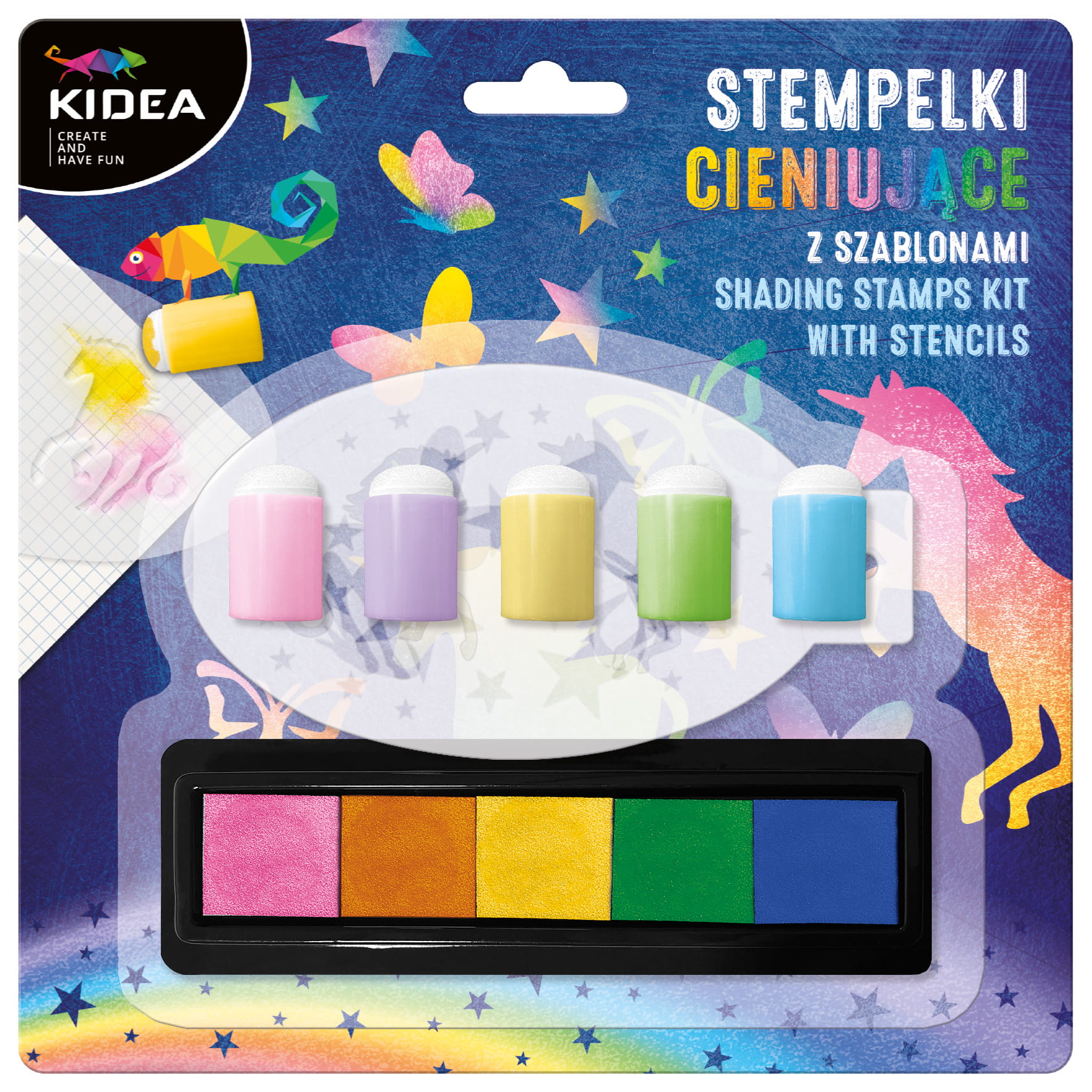Ștampile cu șabloane  Kidea