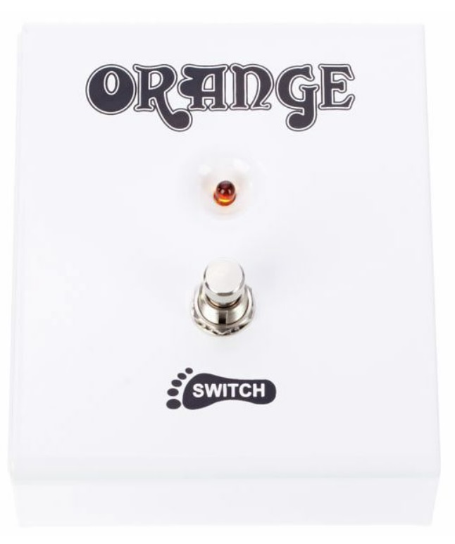 Pedală de efecte sonore Orange - FS1 One Way Footswitch, alb