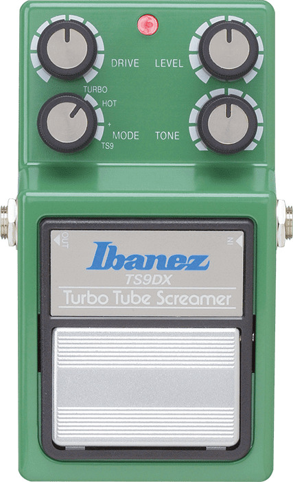 Pedală de efecte sonore Ibanez - TS9DX Turbo Tube Screamer, verde