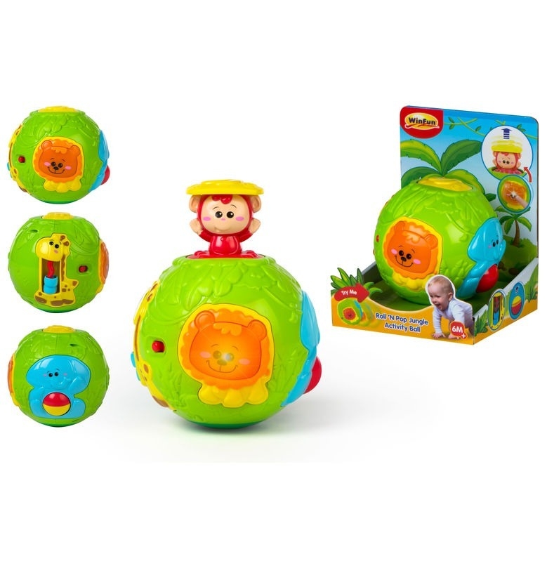 Minge muzicala cu activitati Animalele Junglei - imagine 2