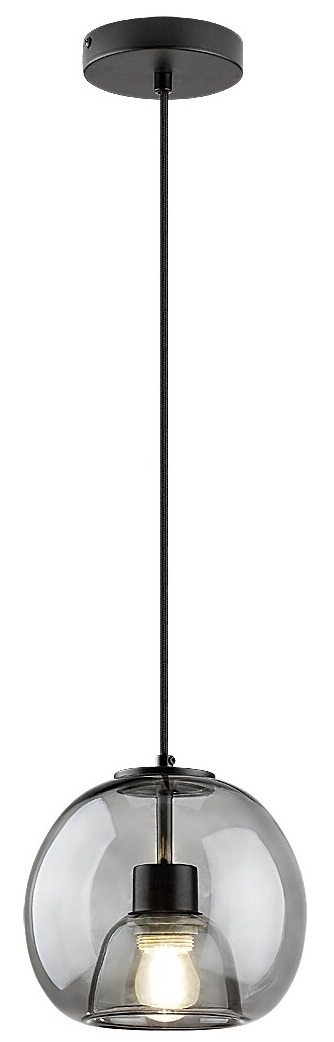 Pendel Rabalux - Cameo 72132, IP20, 230V, E27, 1 x 60W, negru
