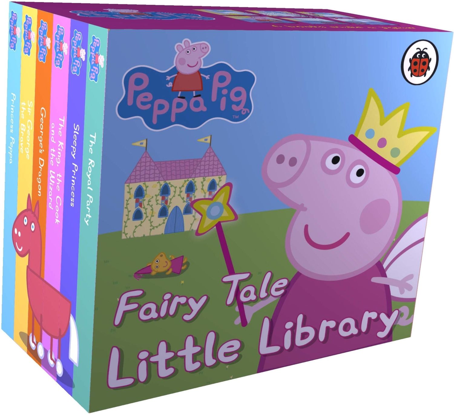 Peppa Pig: Fairy Tale Little Library - Lauren Holowaty - imagine 2
