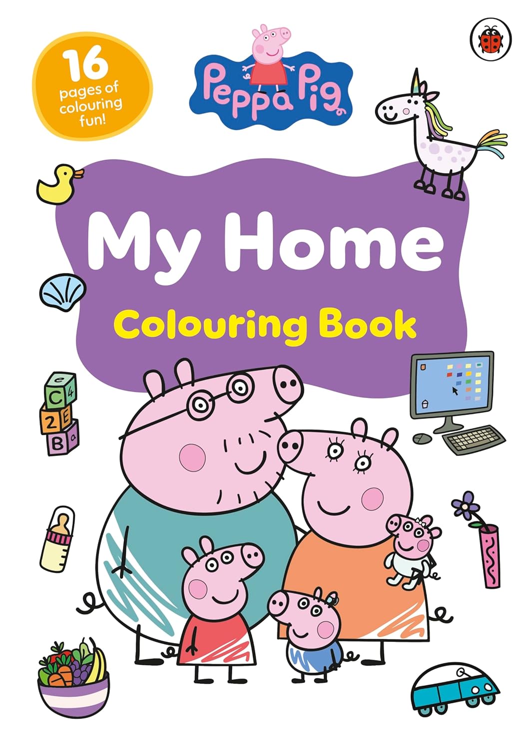 Peppa Pig: My Home (Colouring Book)