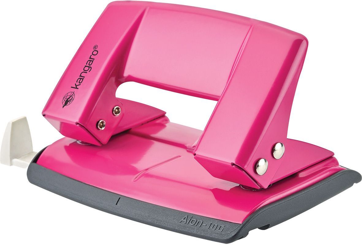 Perforator Kangaro Aion - 10G, 10 foi, roz