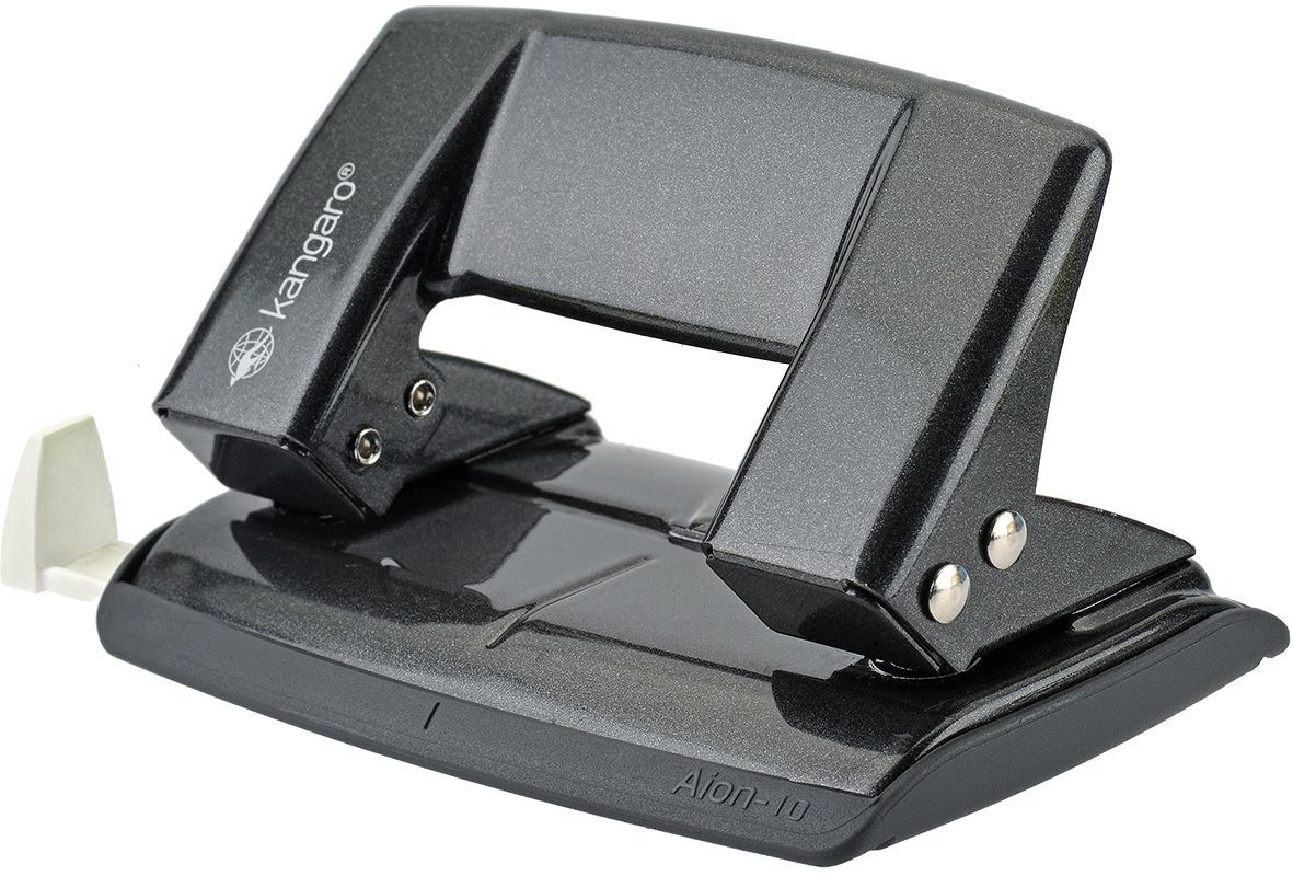 Perforator Kangaro Aion - 10G, 10 foi, gri