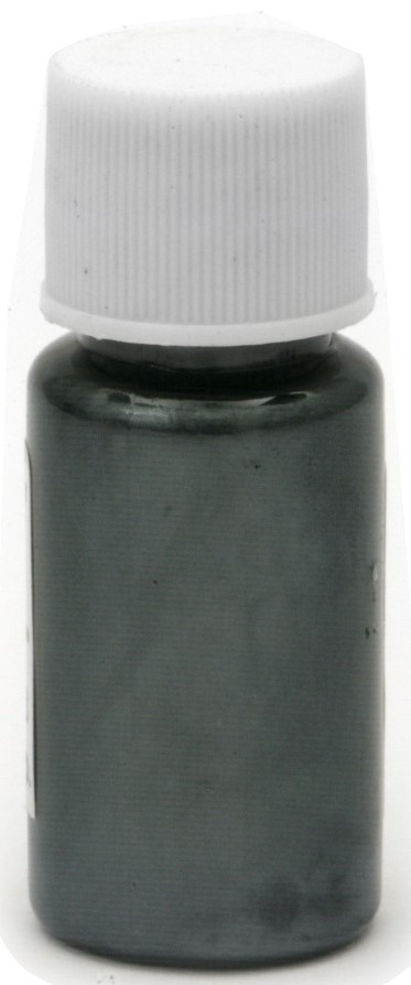Colorant perlat pentru rășină Em Art - Pe bază de ulei, negru, 10 ml