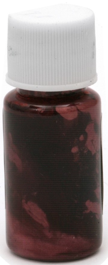 Colorant perlat pentru rășină Em Art - Pe bază de ulei, roşu, 10 ml