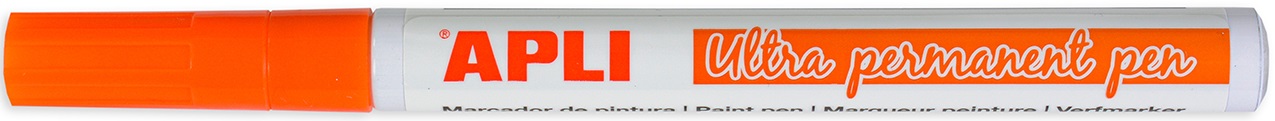Marker permanent Apli, portocaliu