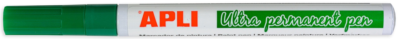Marker permanent Apli - Verde