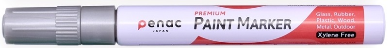 Marker permanent Penac - Argintiu