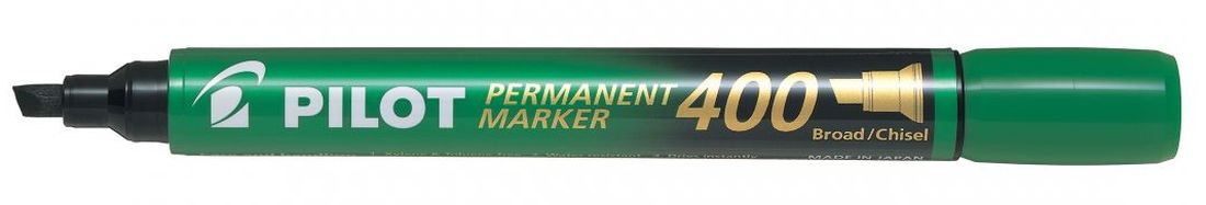 Marker permanent Pilot 400 - Verde