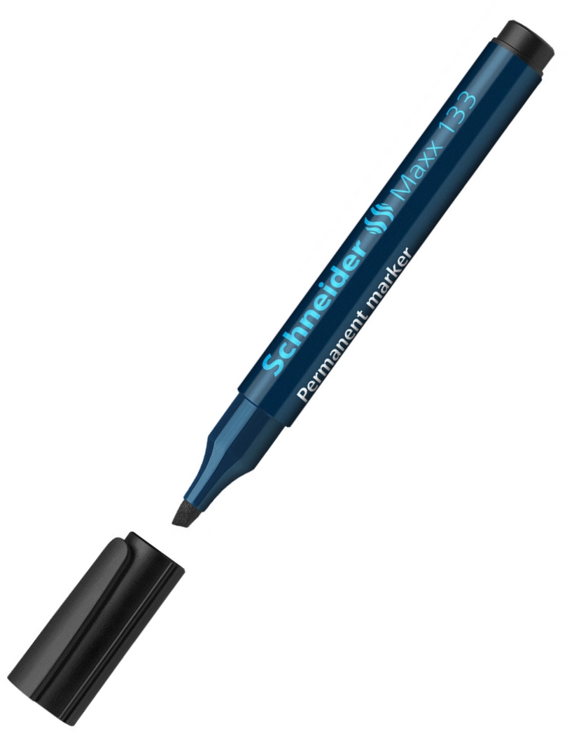 Marker permanent tesit Maxx 133, 4 mm, negru