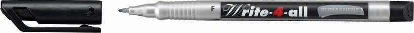 Liner permanent Stabilo - Write-4-All, 0.7 mm, negru