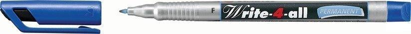 Liner permanent Stabilo - Write-4-All, 0.7 mm, albastru