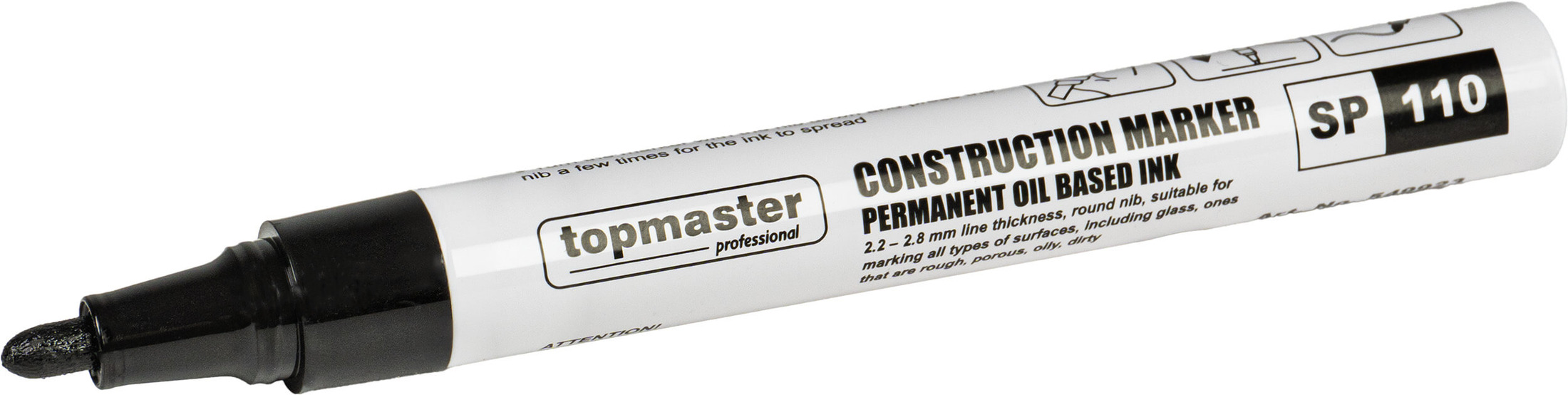 Markere permanente Top Master- Pro, 24 buc