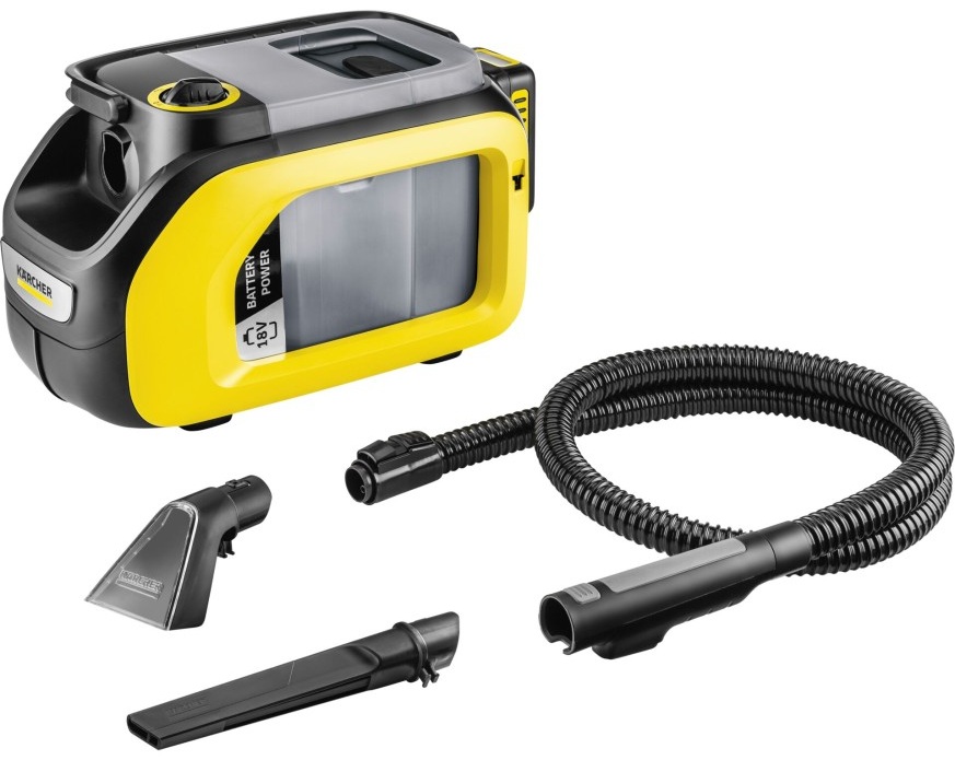 Aspirator cu spălare Karcher - SE 3-18 Compact, galben/negru