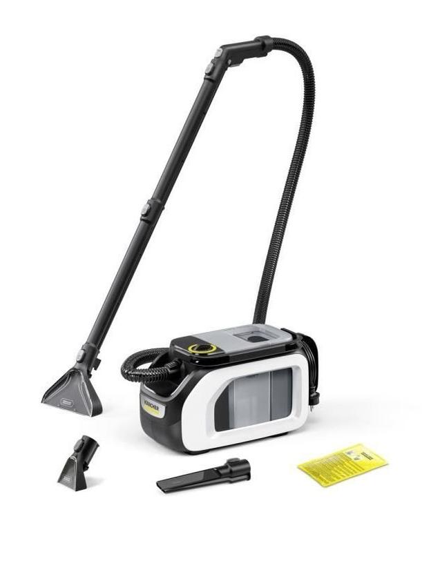 Aspirator cu spălare Karcher – SE 3 Compact Home Floor, negru/alb