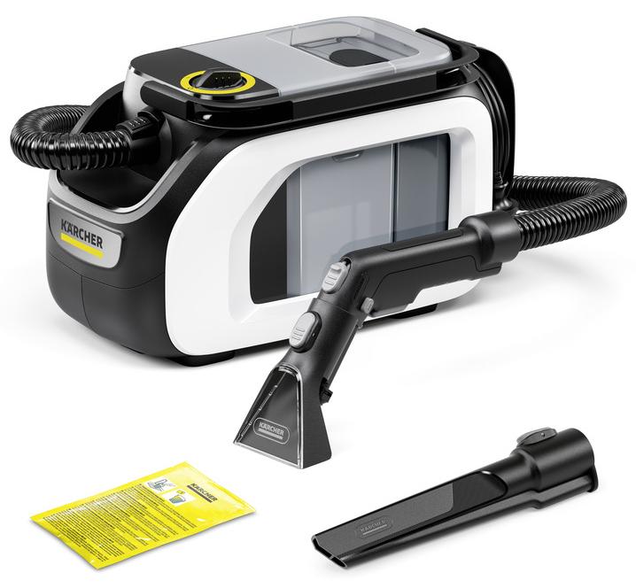 Aspirator cu spălare Karcher – SE 3 Compact Home, galben/negru