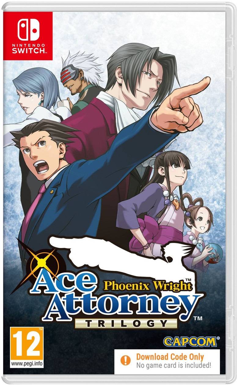 Phoenix Wright: Ace Attorney Trilogy - Cod în cutie (Nintendo Switch)