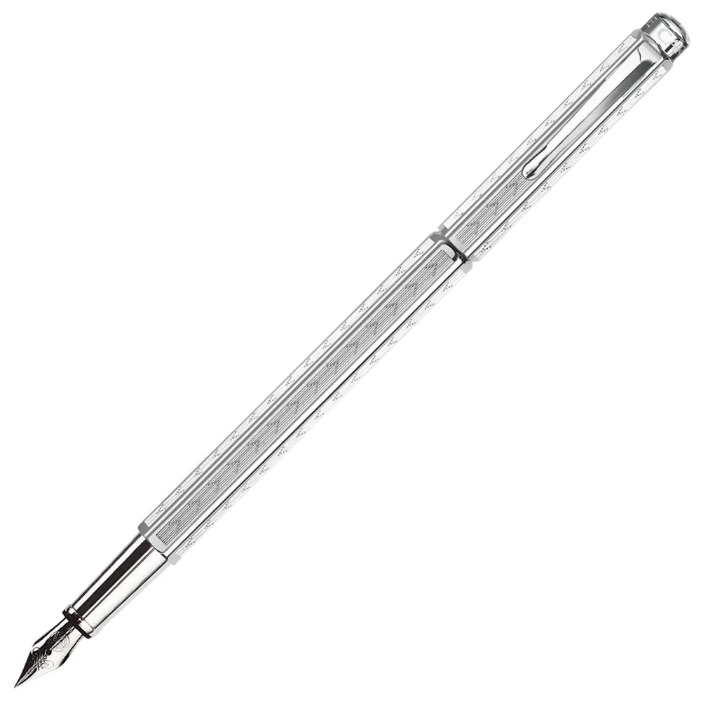 Stilou Caran d'Ache Ecridor - Chevron Palladium F