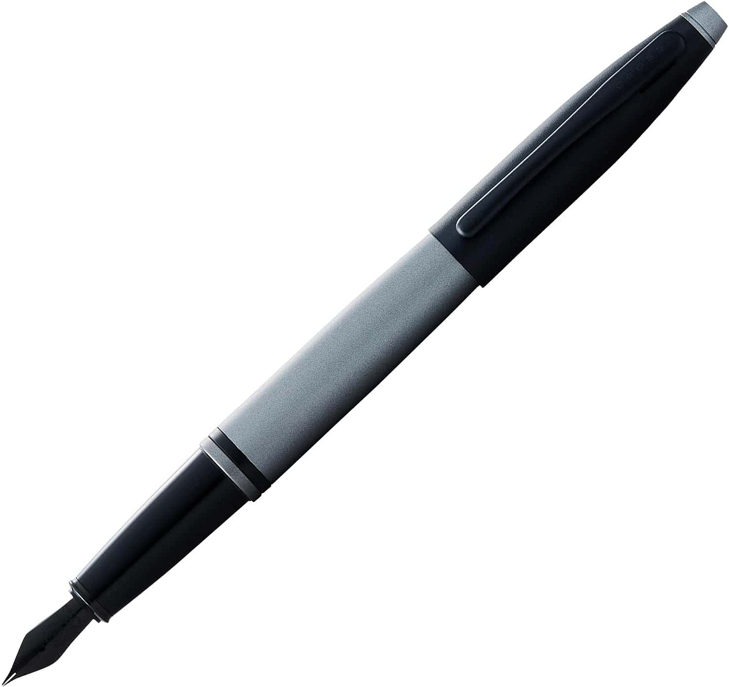 Stilou Cross Calais - Matte Gray and Black Lacquer, M