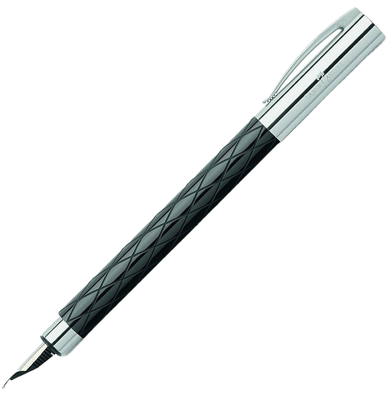 Stilou Faber-Castell Ambition - Rhombus, M, negru