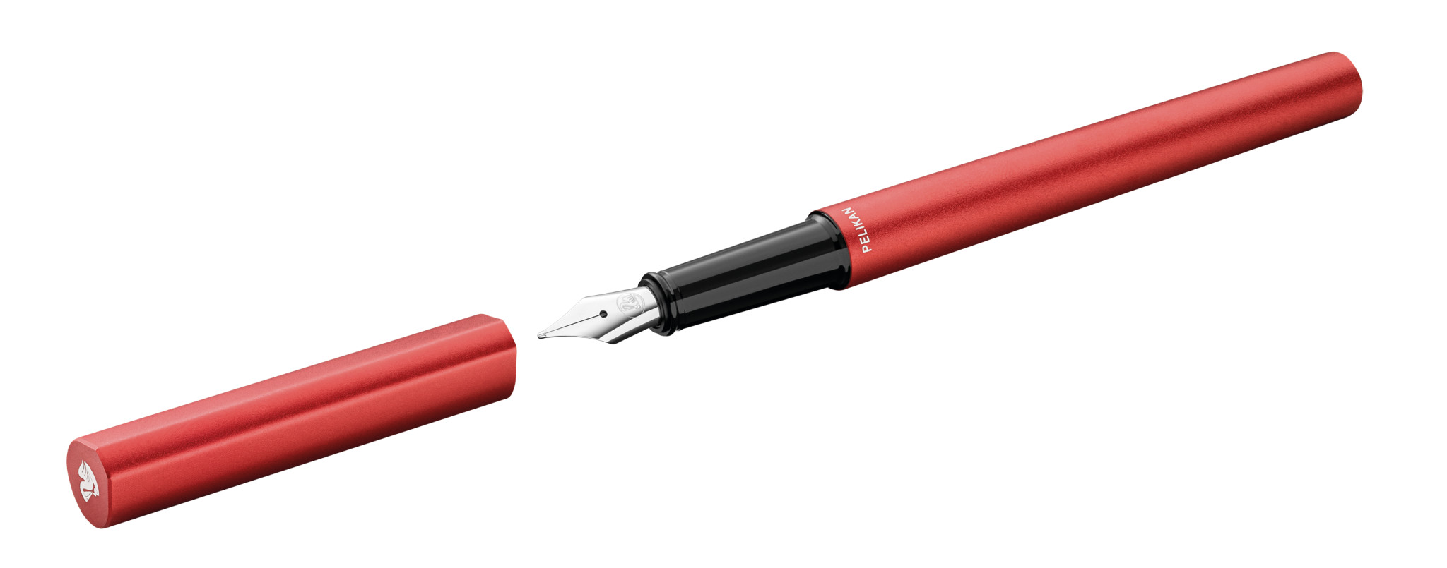 Stilou Ineo Elements Fiery Red, Penita M, in Cutie Metalica pentru Cadou - imagine 2
